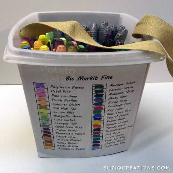 20 Clever Ways to Organize Your Coloring Supplies