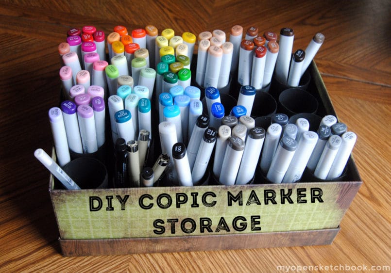 Copic Marker Storage Ideas