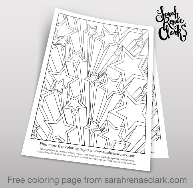 How to Use Colored Pencils in Adult Coloring Pages - 10 Tips for Beginners  - Sarah Renae Clark - Coloring Book Artist and Designer