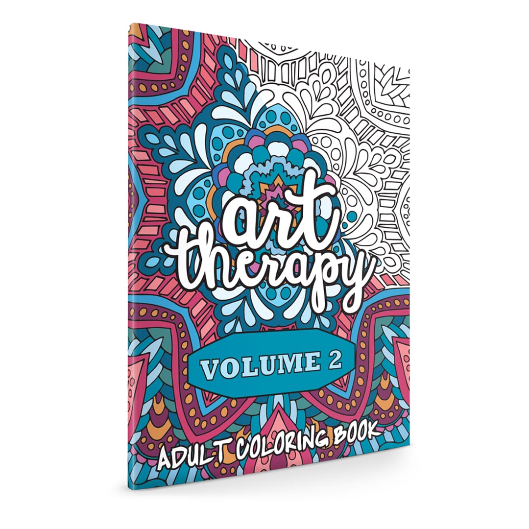 Adult Coloring Book Art Therapy Volume 2 Printable PDF Coloring