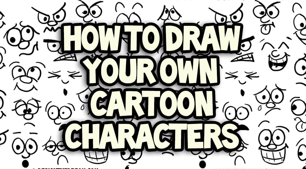 how to draw cartoon heads