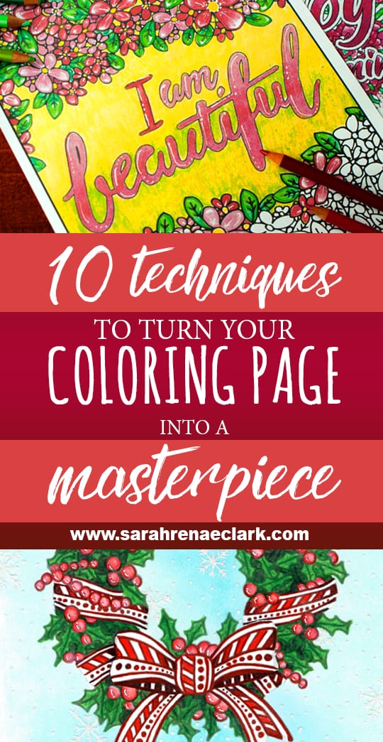 10 techniques to turn your coloring page into a masterpiece
