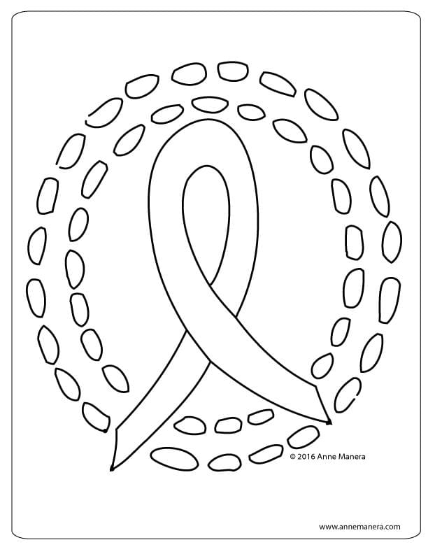 american cancer society coloring pages