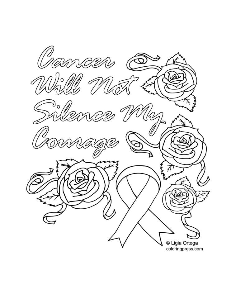 american cancer society coloring pages