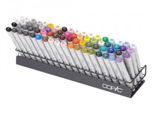 Copic Marker Wire Stand - 20 Clever Ways to Organize Your Coloring Supplies