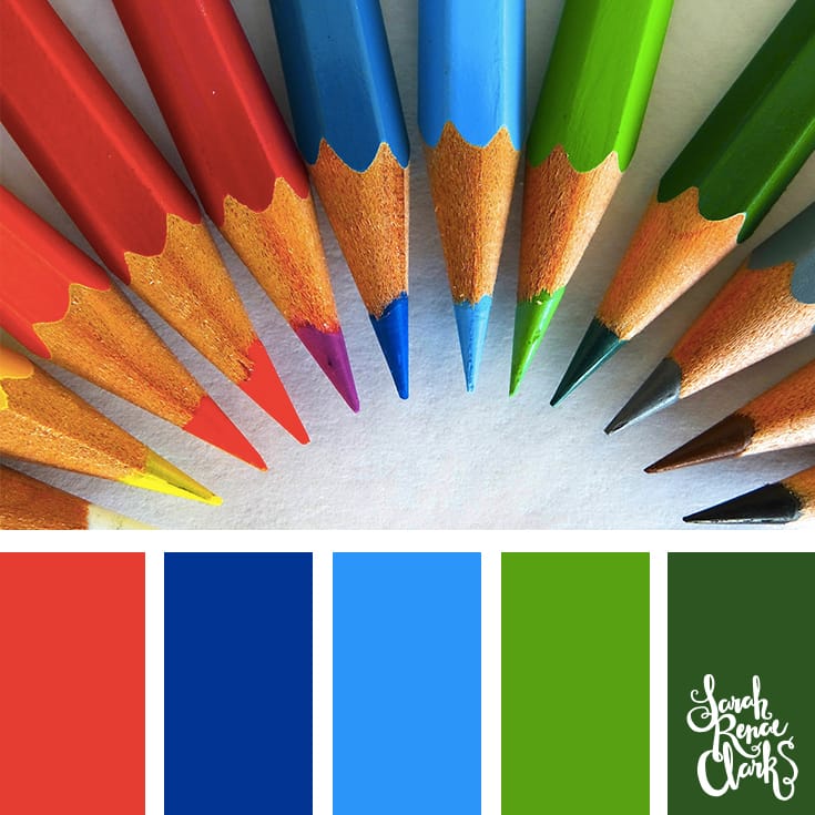 30 Color Schemes for Adult Coloring