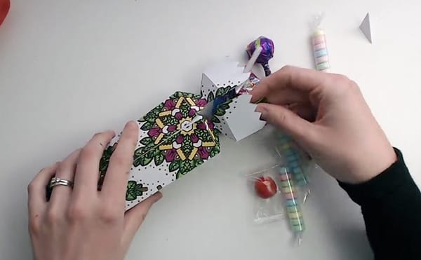 How to make a DIY Christmas Cracker – Step 17 How to make a DIY Christmas Cracker - Step 17