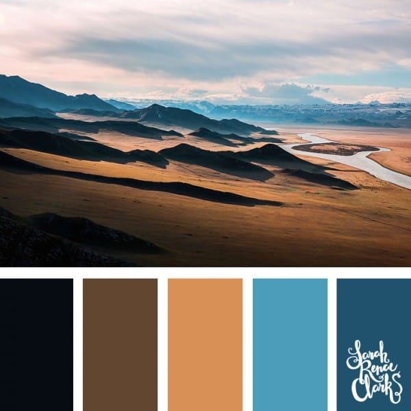 25 Color Palettes Inspired By Beautiful Landscapes | Inspiring Color ...