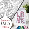 Valentine's Day Bookmarks (Set of 12) - Sarah Renae Clark