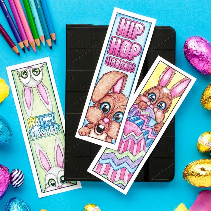 Print and color these bookmarks for Easter! There are 12 designs to choose from. Find more Easter printables, craft templates and coloring pages at https://sarahrenaeclark.com/shop/cat/seasonal/easter/