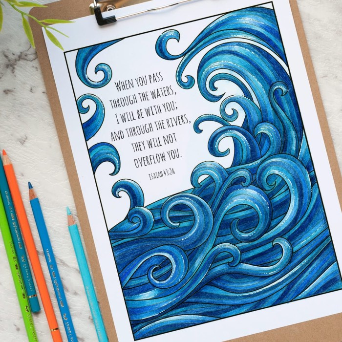 The Word in Color Coloring Book: Inspirational Bible Verse Coloring Pages  for R