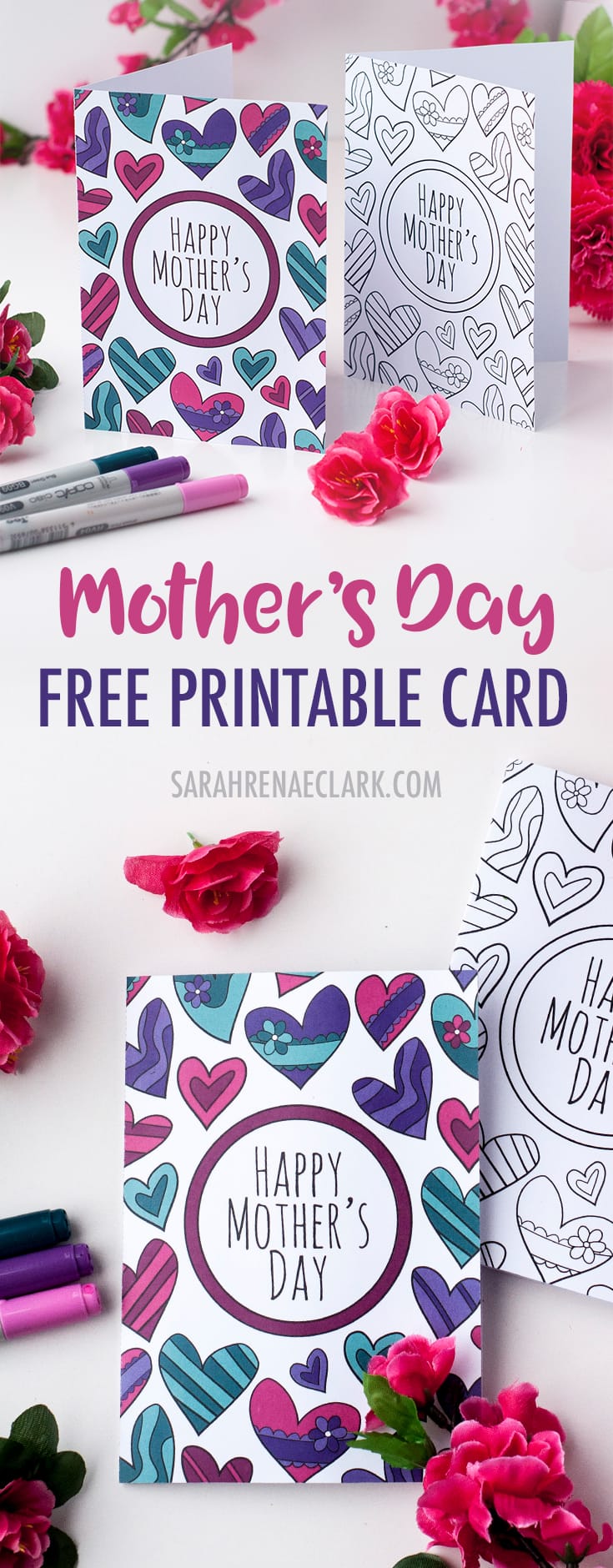 Free Mother's Day Card | Printable Template - Sarah Renae Clark ...