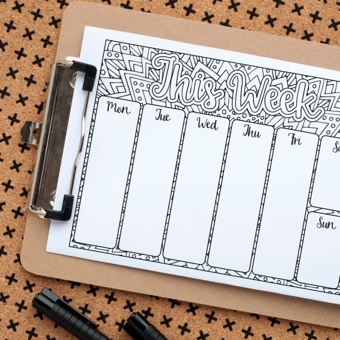 Get organized with this printable weekly planner PDF | Track your chores, goals, weekly schedule, appointments, to do list, habits, etc with this printable planner!