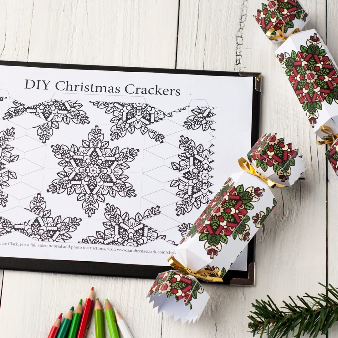 Free Printable Christmas Cracker Template Word