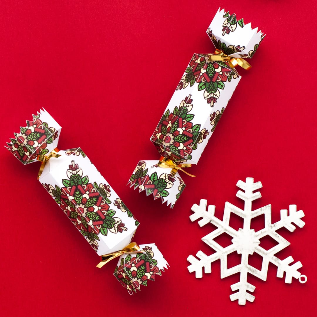 How to Make a Christmas Cracker | FREE Printable Template and Tutorial for a DIY Christmas ...