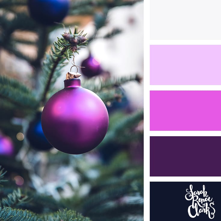 25 Christmas Color Palettes 