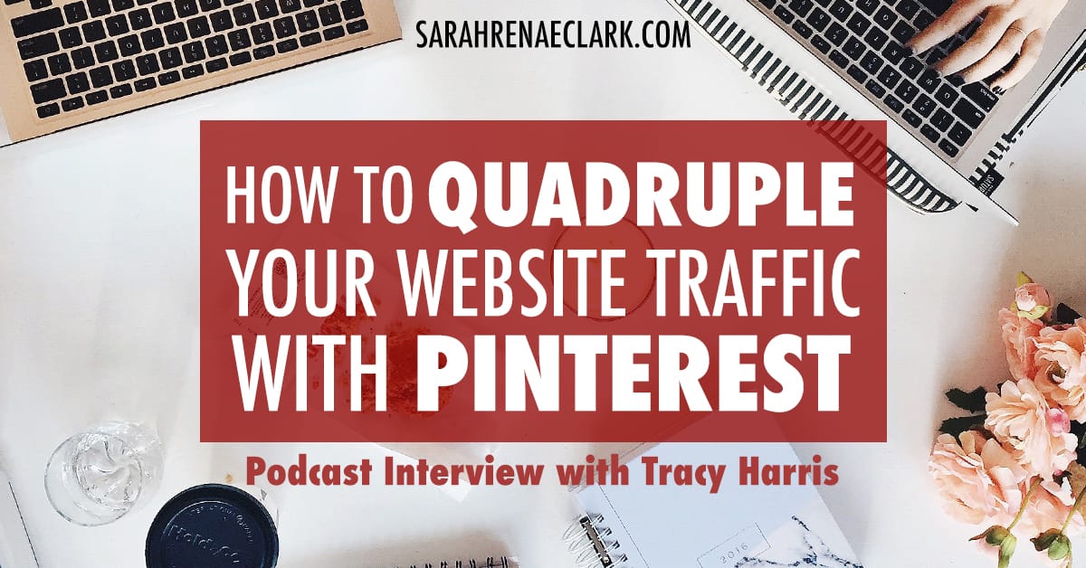 Pinterest Marketing: Tune in to this podcast episode to get some great tips on growing your website traffic with Pinterest #pinterest #pinterestmarketing