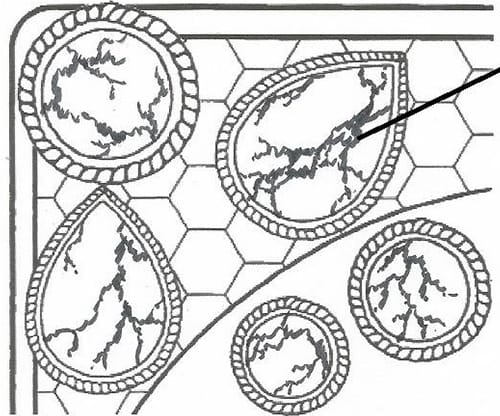 Adult Coloring Gemstone Tutorial | Step 1 | See the full tutorial at www.sarahrenaeclark.com