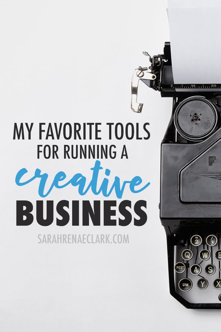 Here's a look at my favorite tools that I use daily to run my creative online business. Including my favorite tools for social media marketing, running giveaways, email marketing, productivity, blogging, graphic design and SEO analytics. Click to read more!