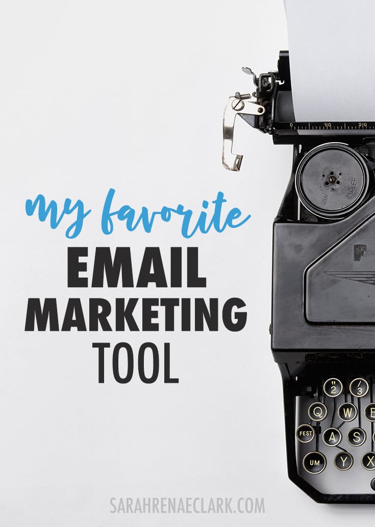 Email marketing - Let me show you my favorite email marketing tool I use in my own creative business. Click to read more and see my other favorite business tools!