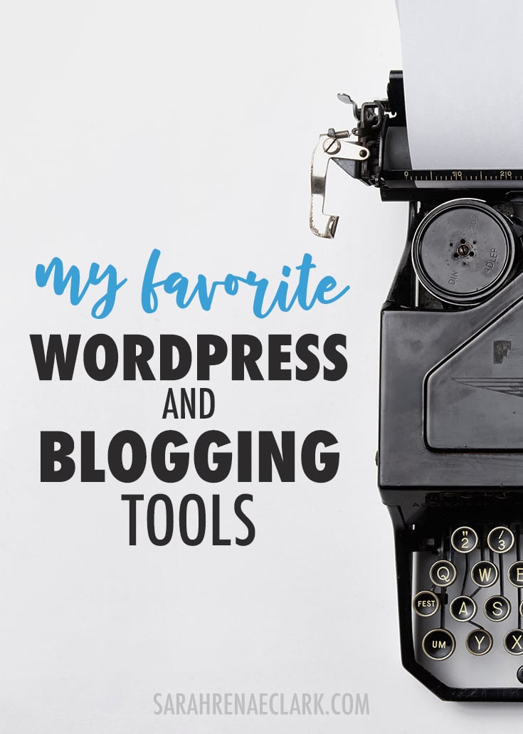 If you're a blogger or website owner, check out this list of my favorite WordPress and blogging tools I use in my own creative business. Click to read more and see my other favorite business tools!