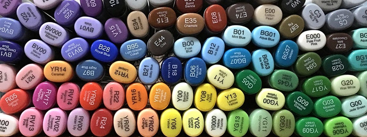 Best Alcohol Markers: A Comparison of Copic, Blick Studio