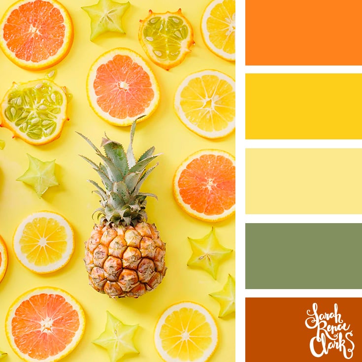 25 Summer Color Palettes | Inspiring color schemes by Sarah Renae Clark