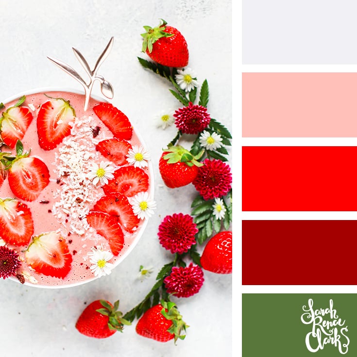 Summer berries color inspiration