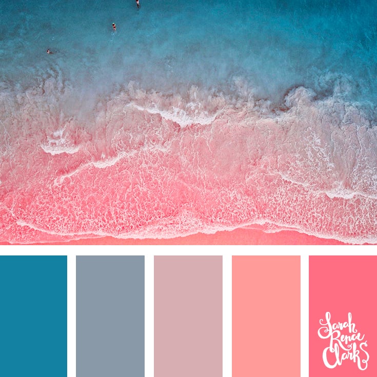 25 Summer Color Palettes | Inspiring color schemes by Sarah Renae Clark