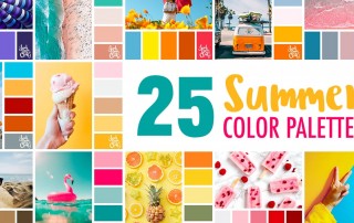 25 Summer Color Palettes