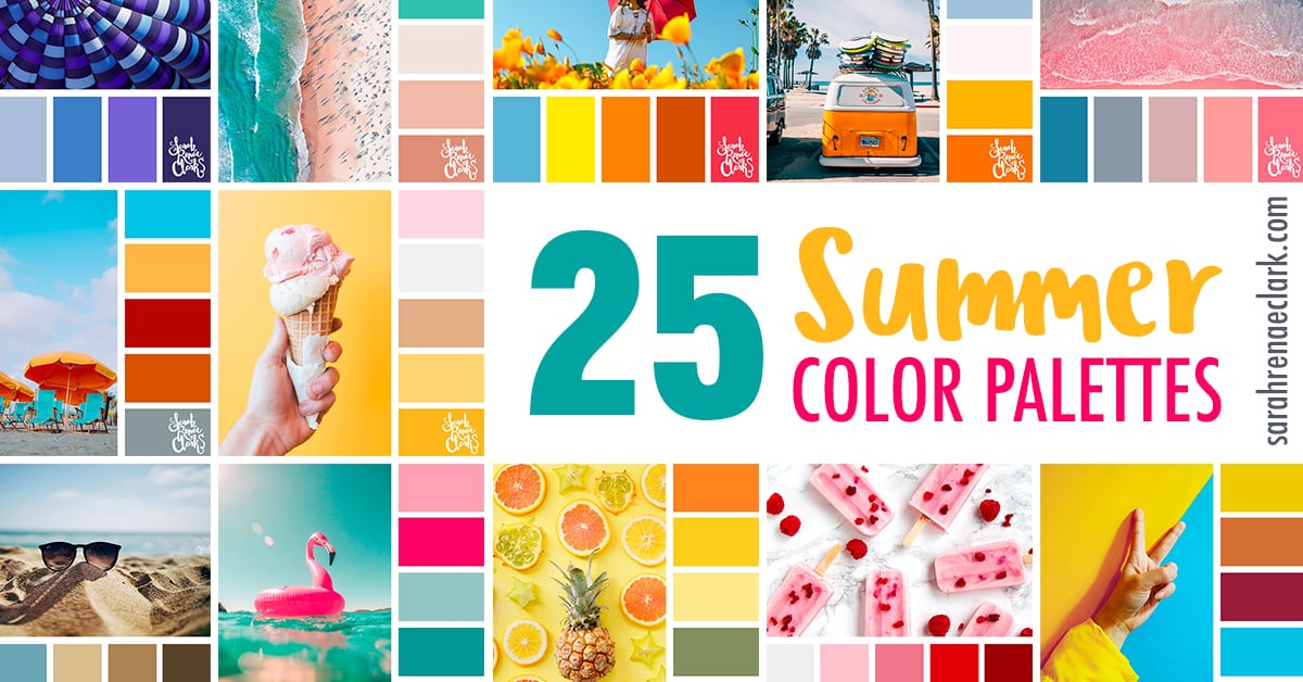 25 Summer Color Palettes Inspiring Color Schemes By Effy Moom Free Coloring Picture wallpaper give a chance to color on the wall without getting in trouble! Fill the walls of your home or office with stress-relieving [effymoom.blogspot.com]