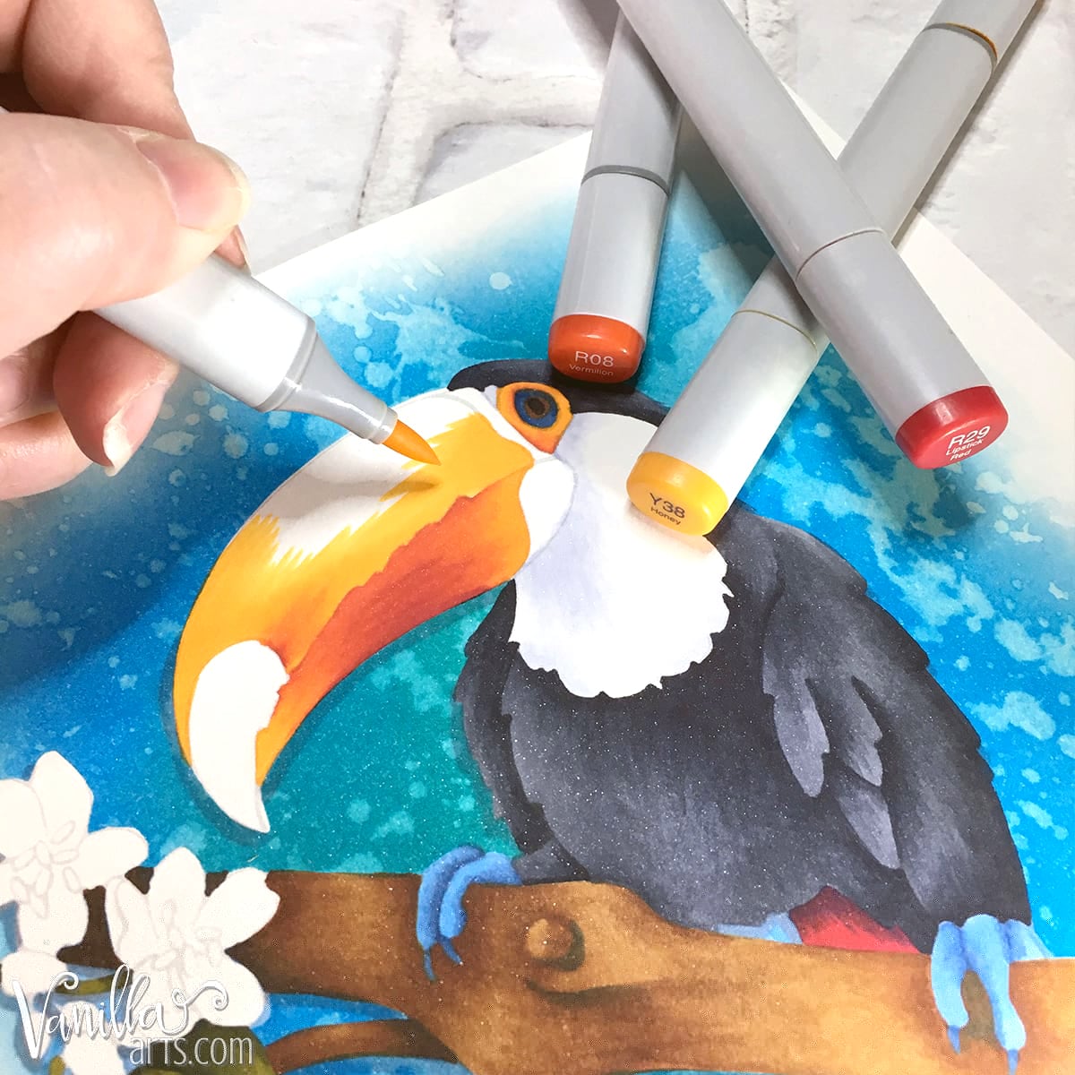 5 Beginner Copic Marker Mistakes (and how to fix them) — Vanilla