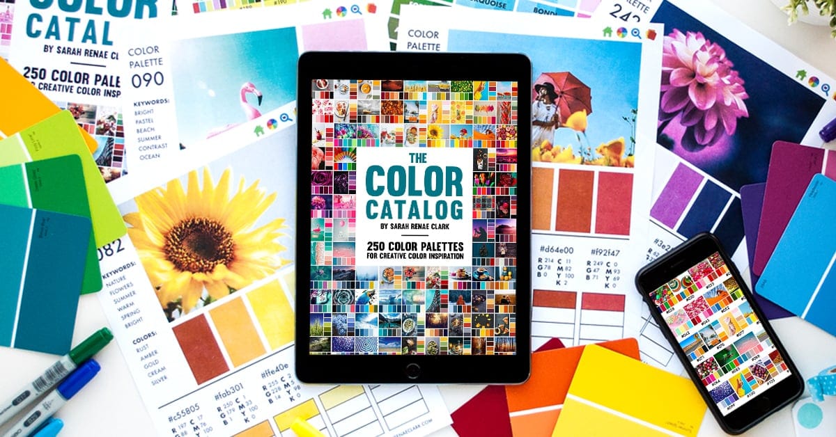 Get the Color Catalog - 250 color palettes in an interactive PDF format!