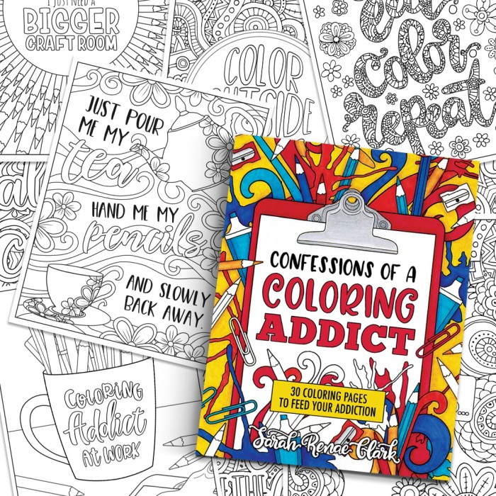 Color Your World - Printable Adult Coloring Book - Sarah Renae Clark -  Coloring Book Artist and Designer