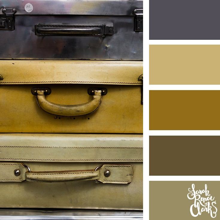 Color Palette - brown, gray