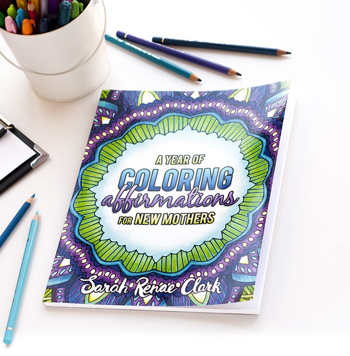 Girl with Markers Coloring Page - Sarah Renae Clark - Coloring Book Artist  and Designer