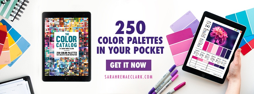 Get the Color Catalog - 250 color palettes in an interactive PDF format!