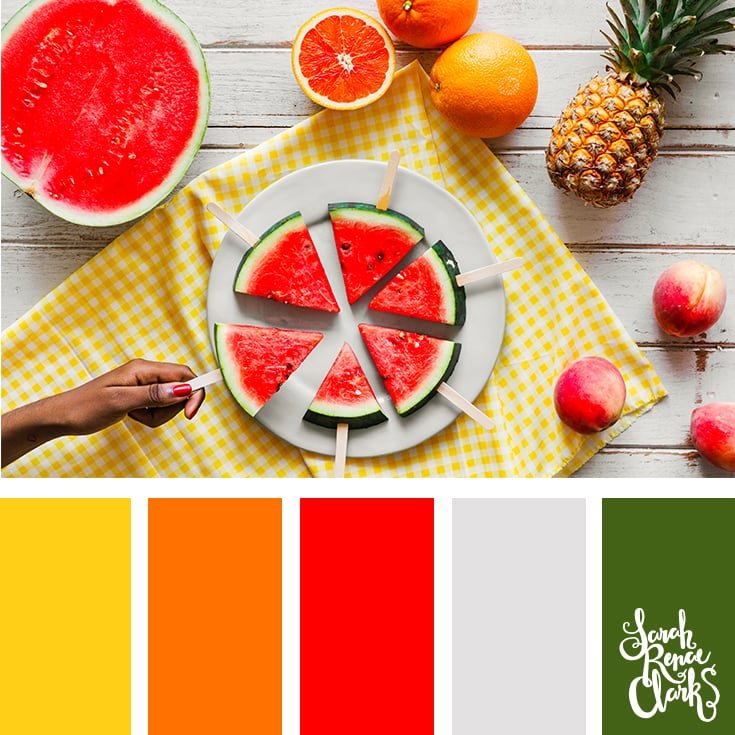 PANTONE on Instagram: We are loving 🫶 @rhode's summer color palette -  inspired by golden hours and juicy fruits.🥭🍉 #pantone #palette #makeup  #summer #summervibes #colorinspiration #colortherapy #colortheory #skincare