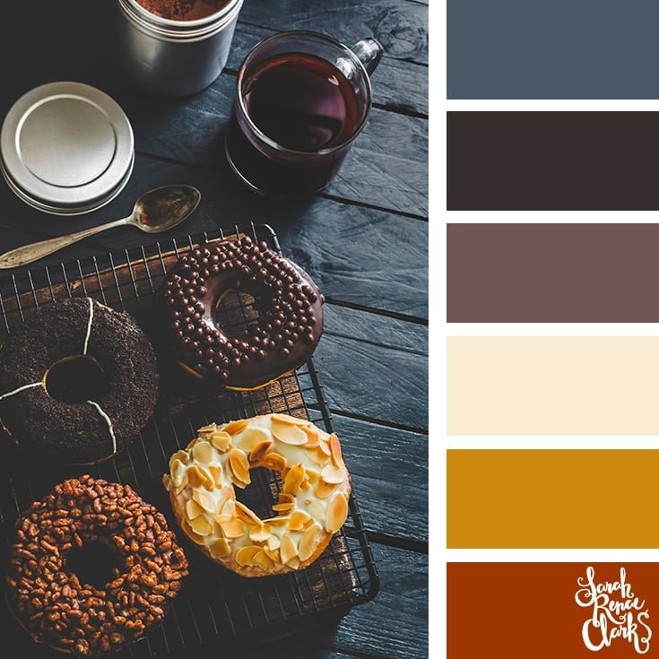 Color-Palette-328-donuts - Sarah Renae Clark - Coloring Book Artist and ...