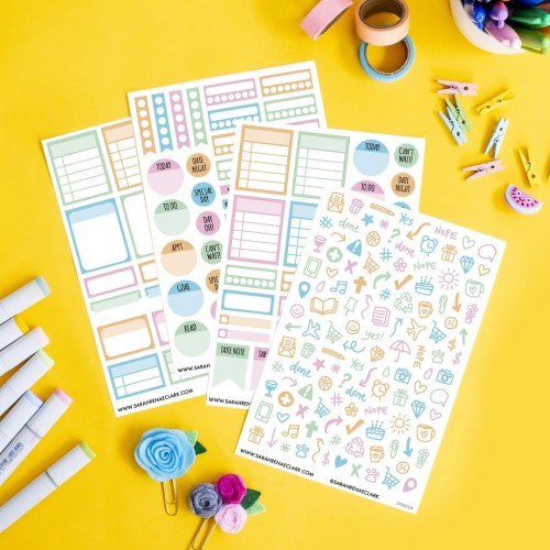 Functional Stickers (042) (US/CANADA ONLY)
