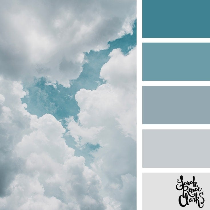 Color Palette 359 - Cloudy colors