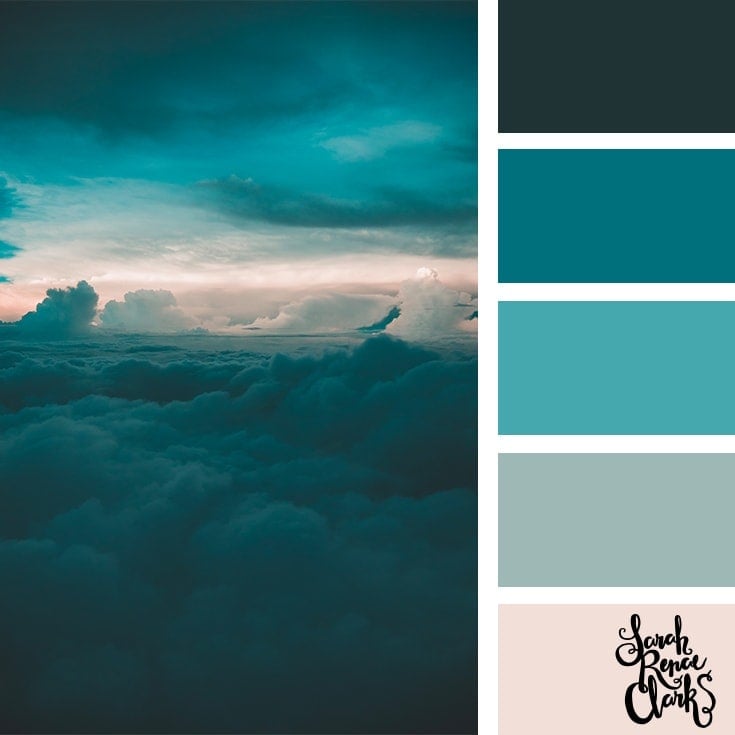 Color Palette 365 - Teal Sky