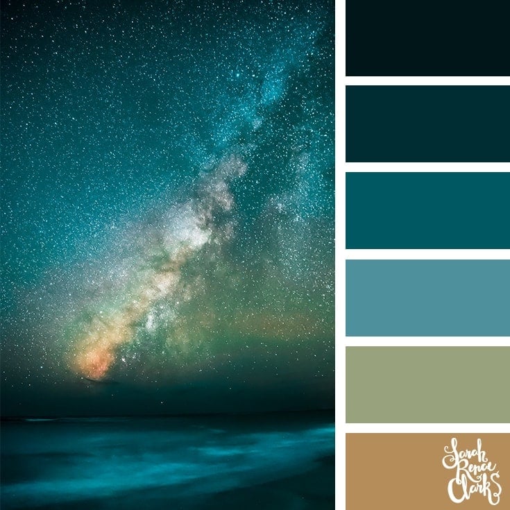 Color Palette 372 - Starry Sky 