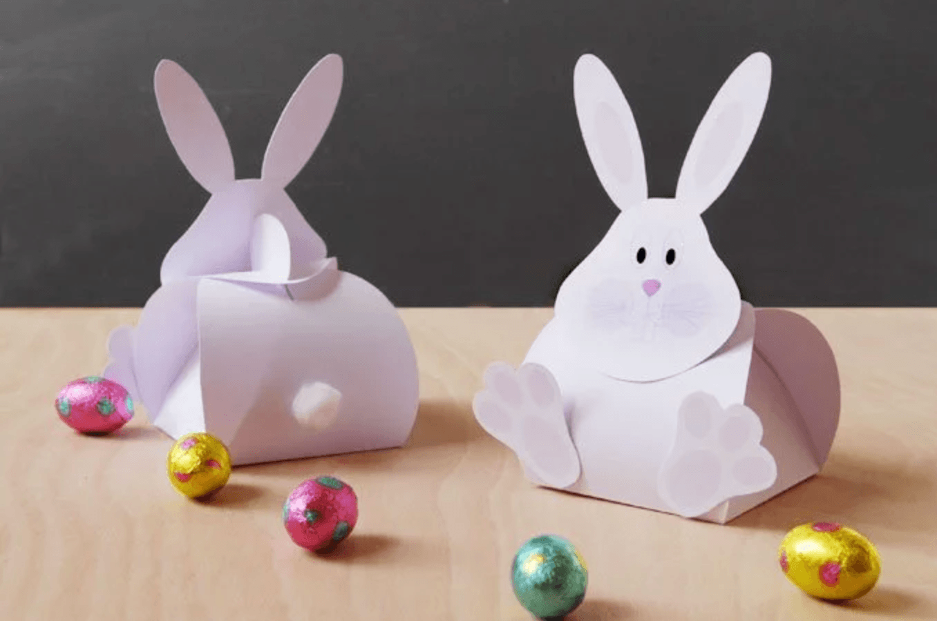25. DIY Bunny Boxes