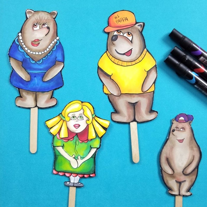 Free Printable Popsicle Puppets for Kids