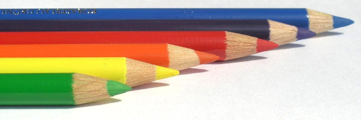 colored pencils