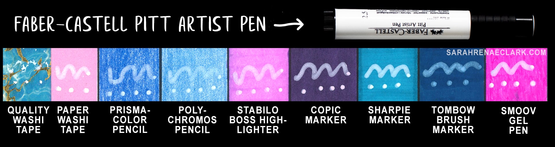 Markers and Pens: Faber-Castell PITT Artist Pens (review