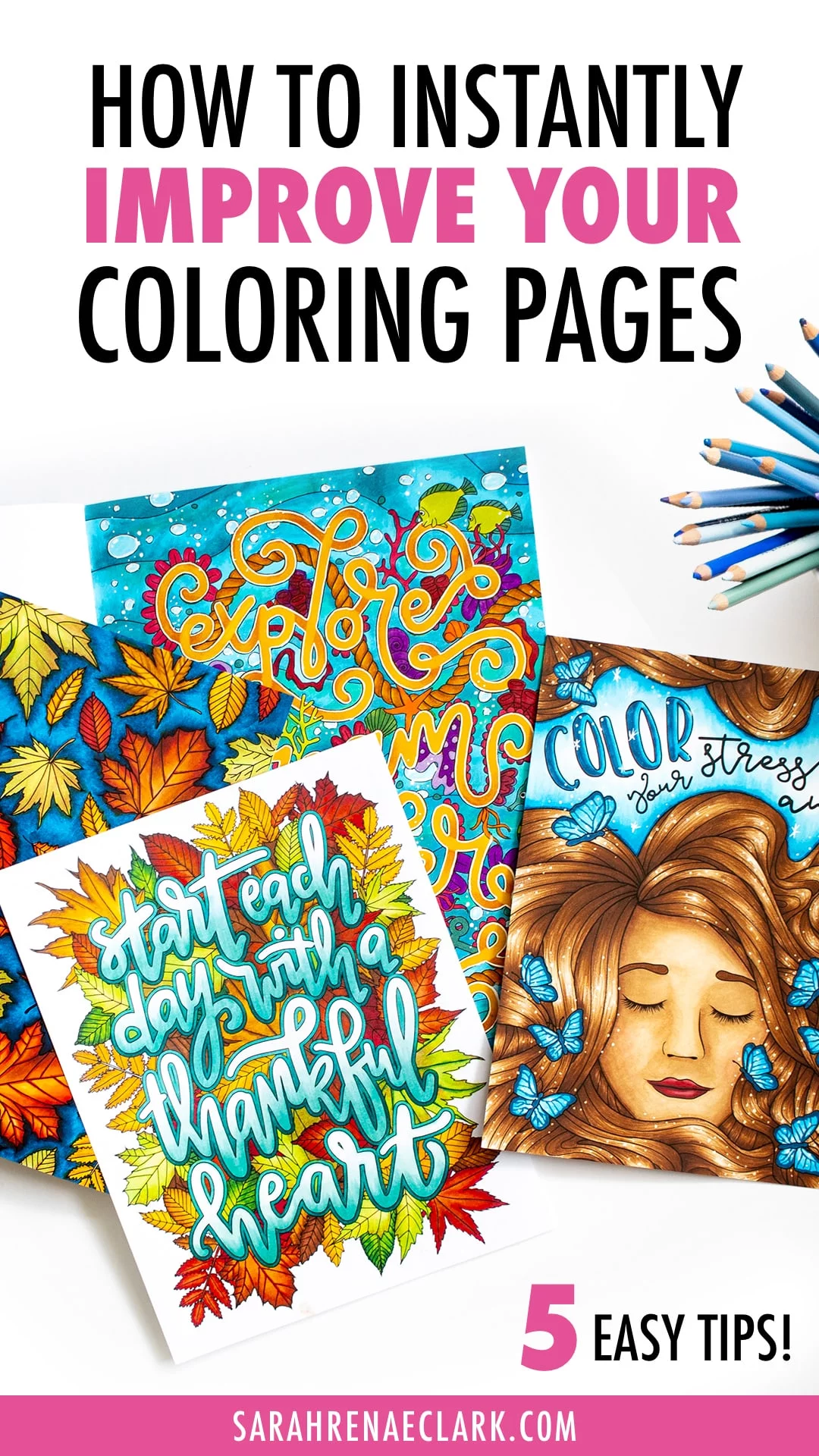 10 Tips For Creative Haven Color-by-Number Books 