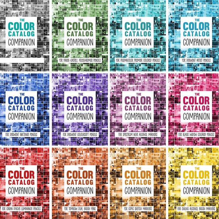 Color Catalog + Companion Bundle - Sarah Renae Clark - Coloring Book Artist  and Designer