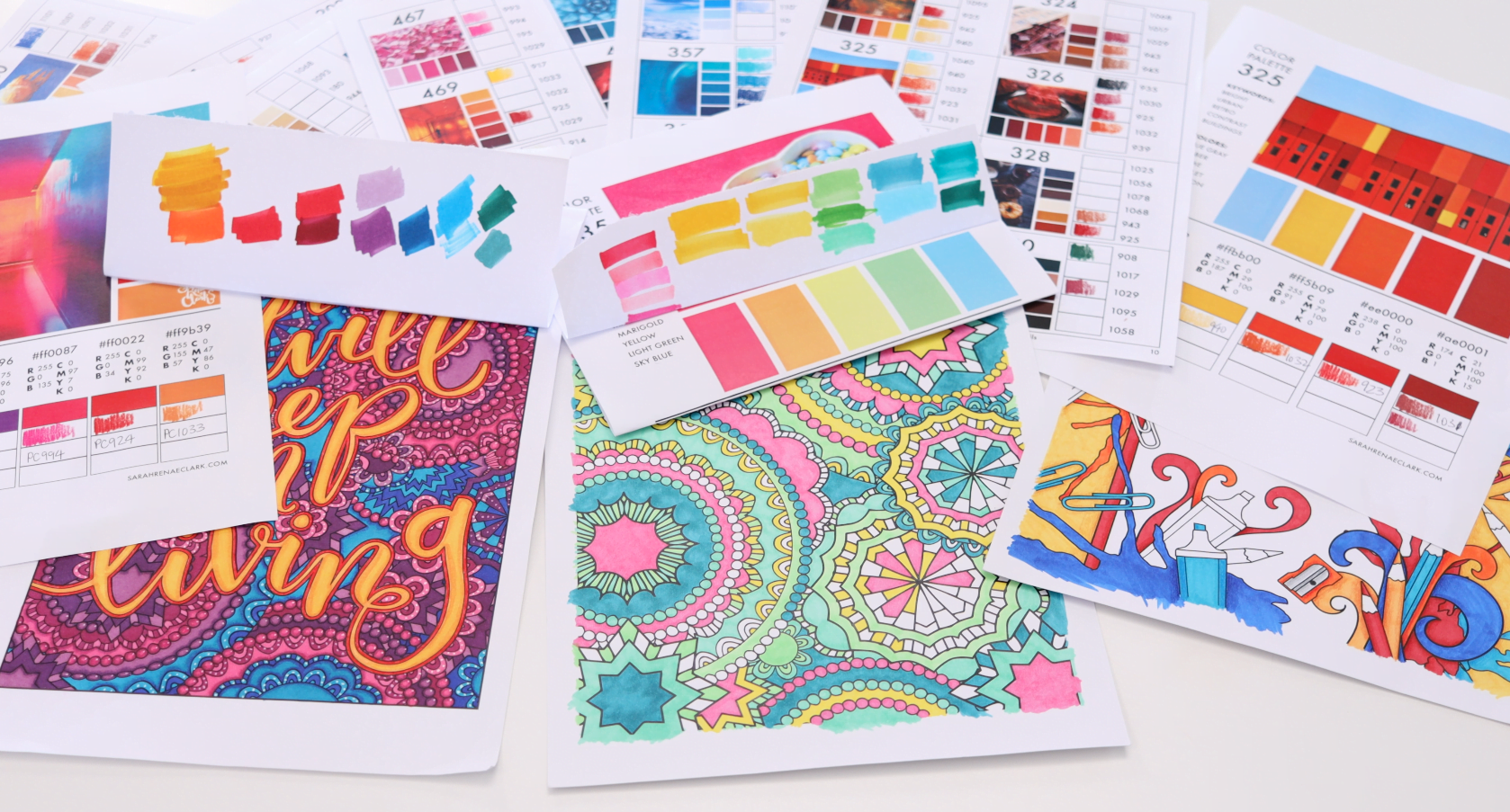 How to Choose Your Color Palette for Your Adult Coloring Books